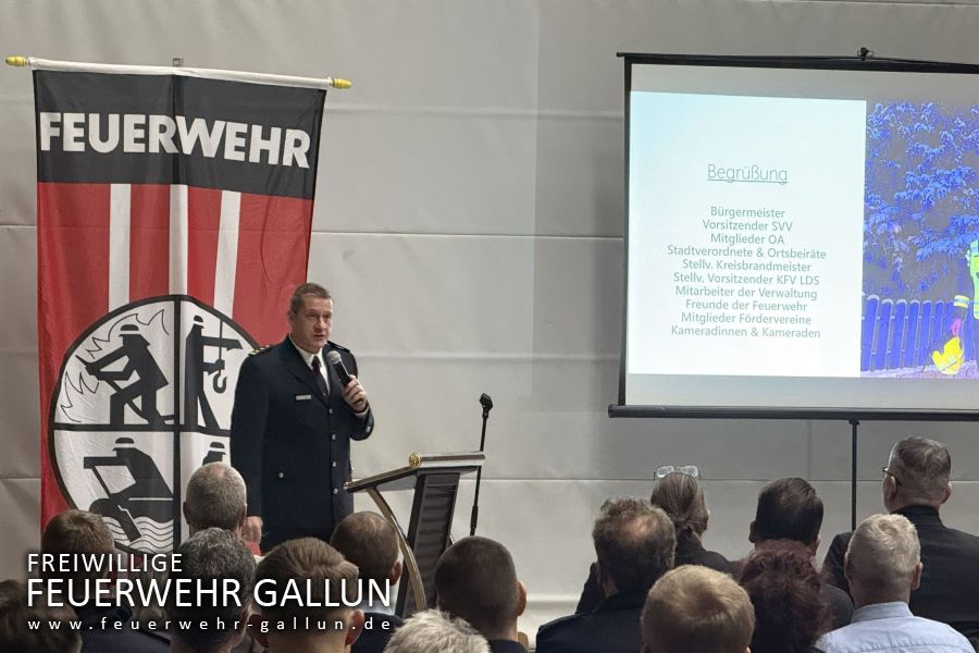 Jahreshauptversammlung der FF Stadt Mittenwalde